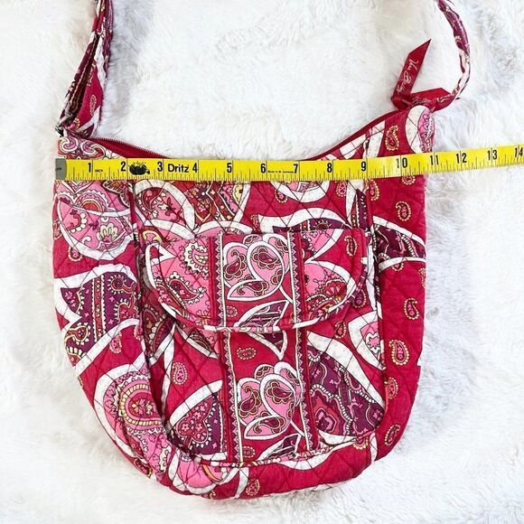 Vera Bradley Rosy‎ Posies Shoulder Bag - Picture 13 of 16